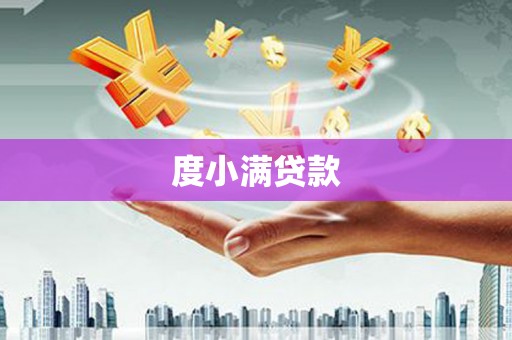 广饶度小满贷款