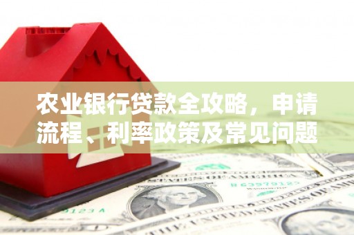 广饶农业银行贷款全攻略，申请流程、利率政策及常见问题解析