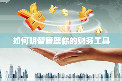 广饶如何明智管理你的财务工具
