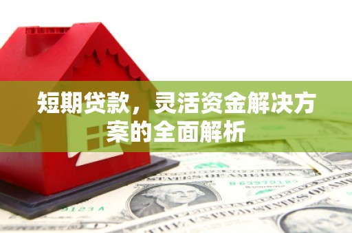 广饶短期贷款，灵活资金解决方案的全面解析