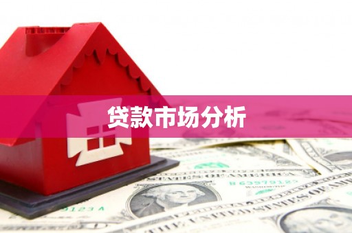 广饶贷款市场分析