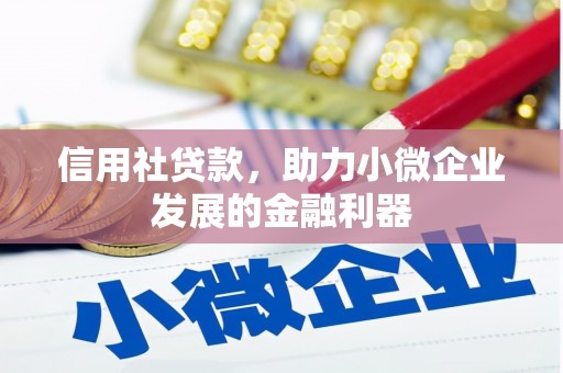 广饶信用社贷款，助力小微企业发展的金融利器