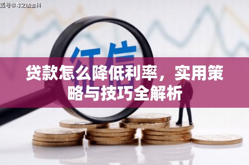 广饶贷款怎么降低利率，实用策略与技巧全解析