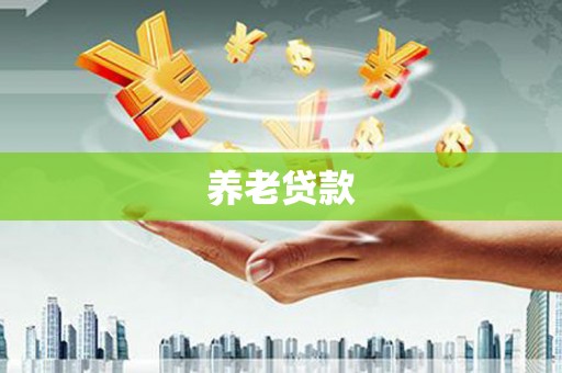 广饶养老贷款