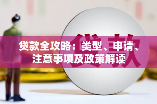 广饶贷款全攻略：类型、申请、注意事项及政策解读